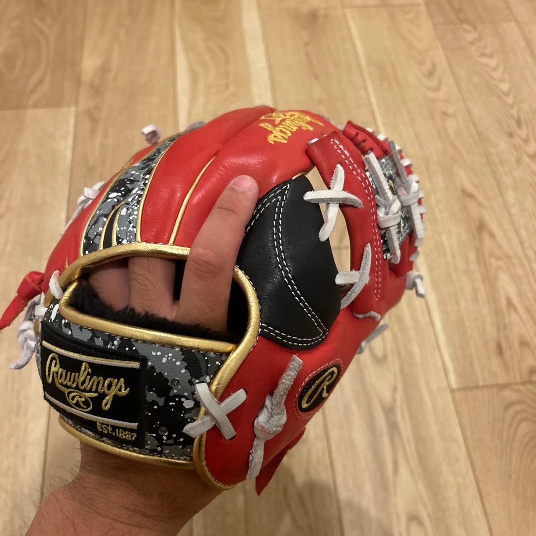 Rawlings Gold Glove Co. グローブ レッド/ブラック