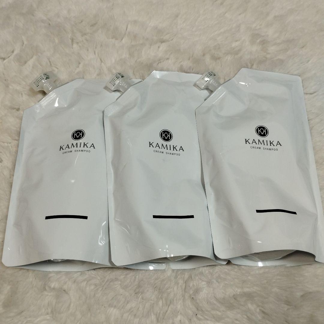 KAMIKA クリームシャンプー　オールインワン　 600ml 　3個セット