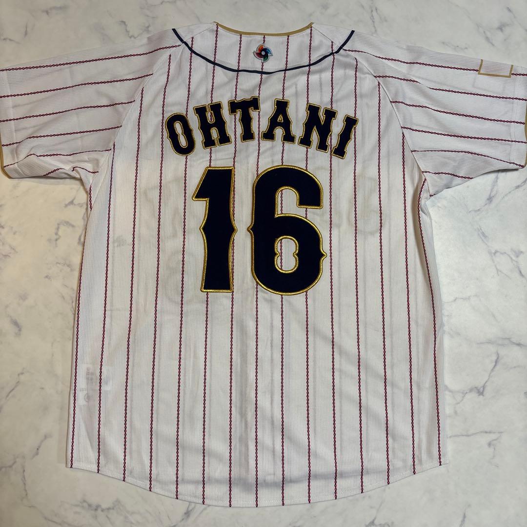 2023年WBC日本代表 ユニフォーム 大谷翔平16 Mサイズ