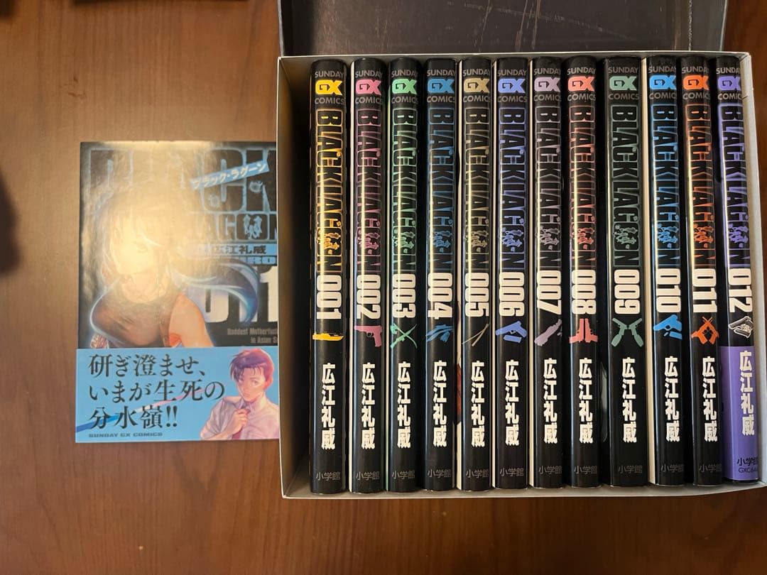 ブラックラグーン 20th ANNIVERSARY BOX 【説明文に中身記載】