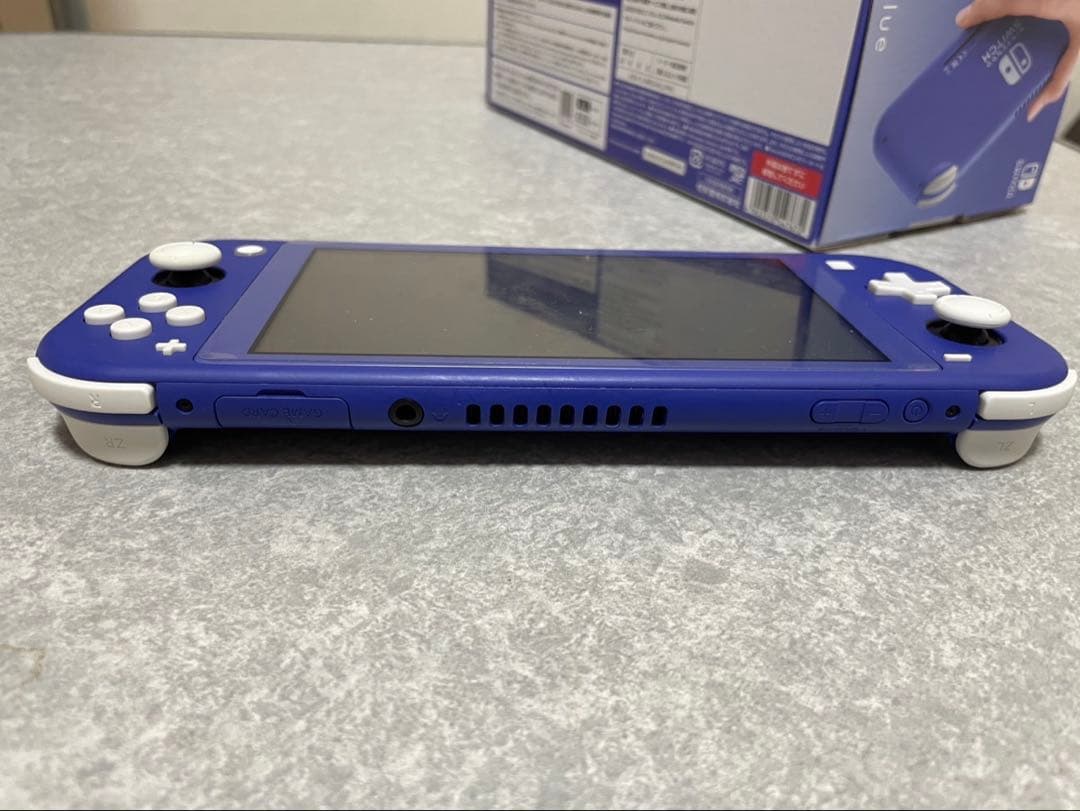 Nintendo Switch Lite 青色 本体 元箱付き 水没 ブルー