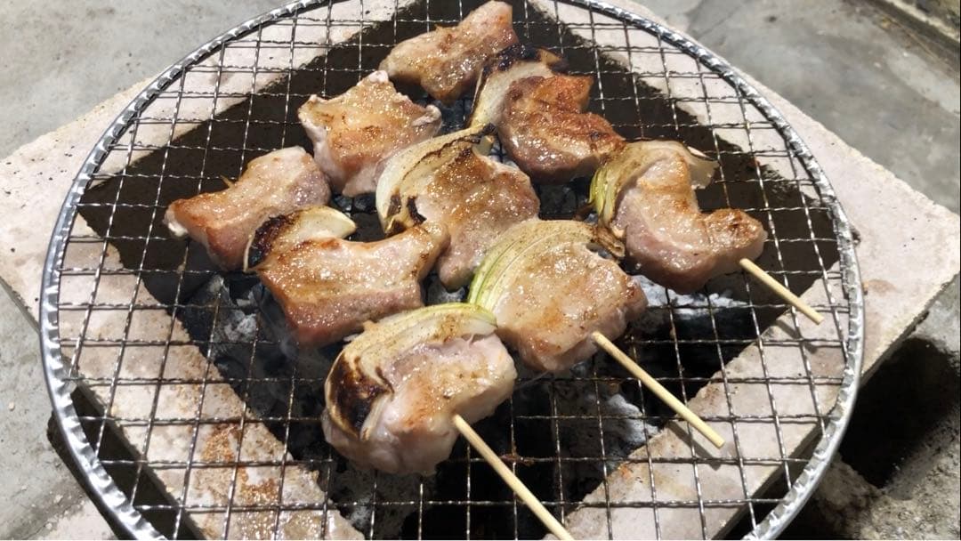 1人用囲炉裏 炭焼きグリル耐火セメント製炭焼き台 火鉢 木枠付属