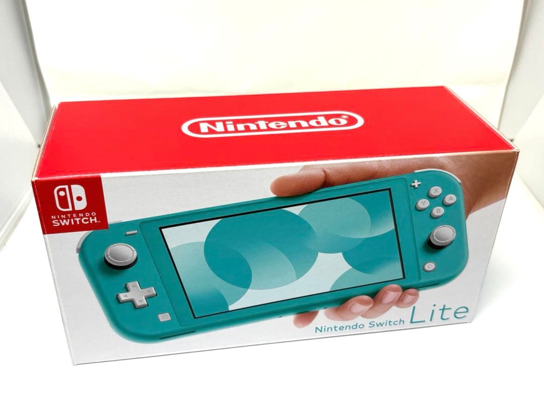 極美品！Nintendo Switch Lite ターコイズ 箱付き