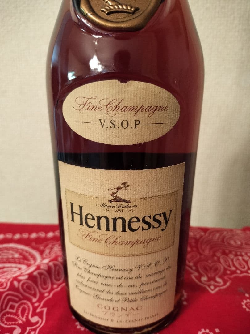 Hennessy VSOP 700ml　古酒。