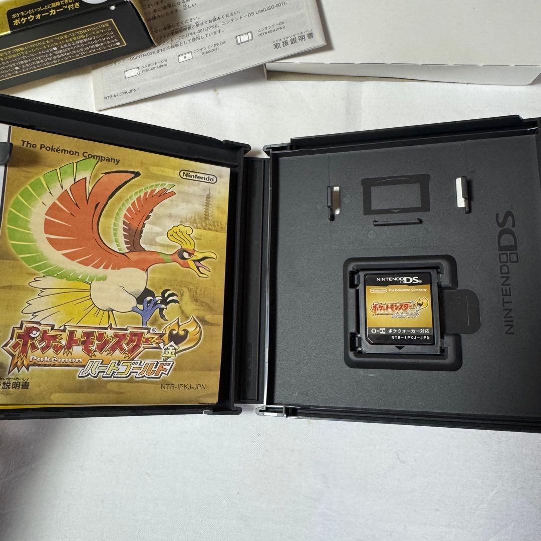 DS ポケットモンスター　 ハートゴールド　ポケウォーカー付き