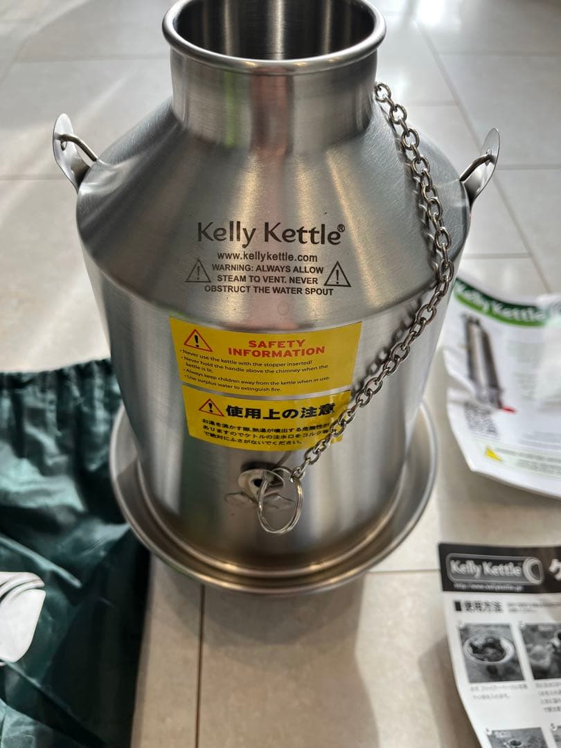 Kelly kettle ケリーケトル スカウト 1.2リットル 未使用