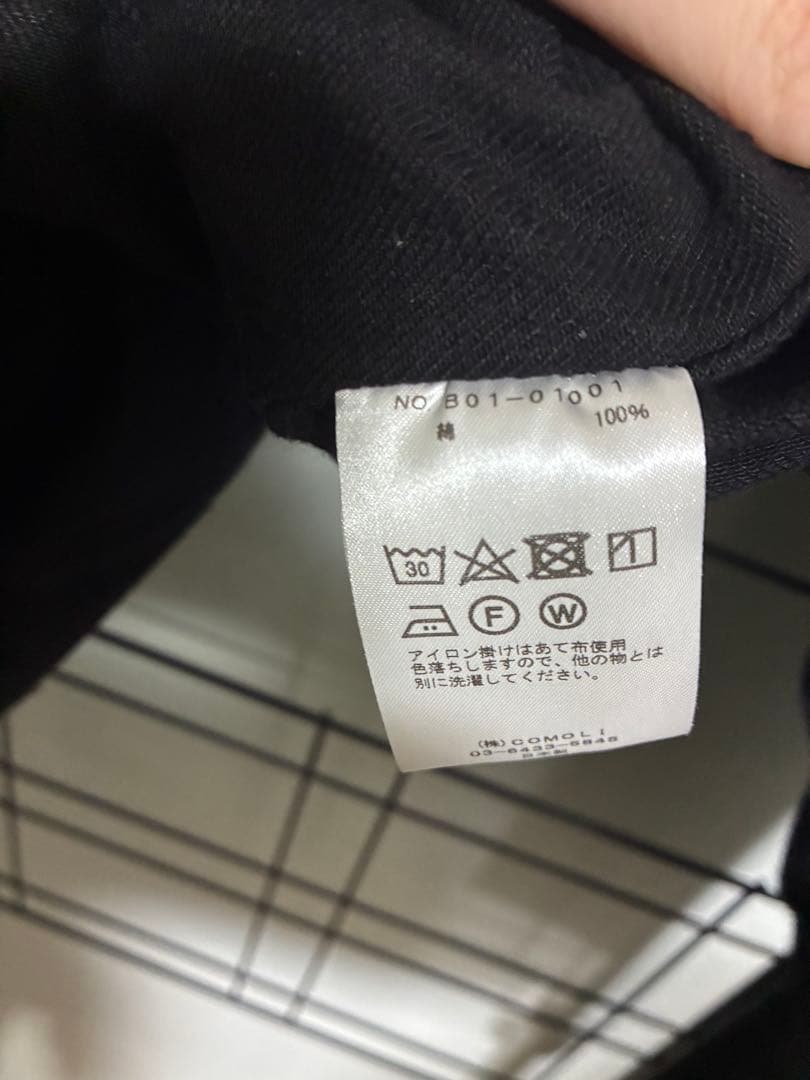 COMOLI デニムジャケット ブラック サイズ1