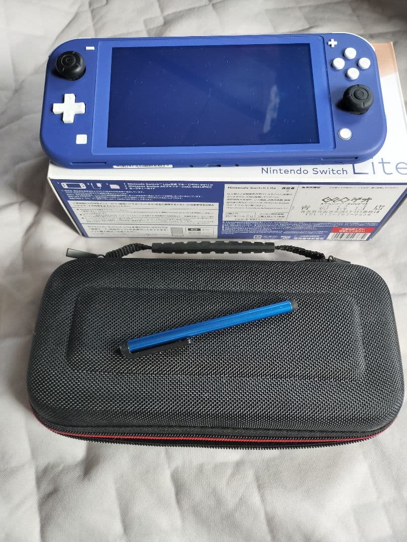 Nintendo Switch Lite 青 ケース付き