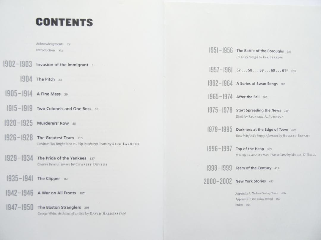 洋書◆ヤンキースの100年の歴史写真集 本 アメリカ 野球 大リーグ