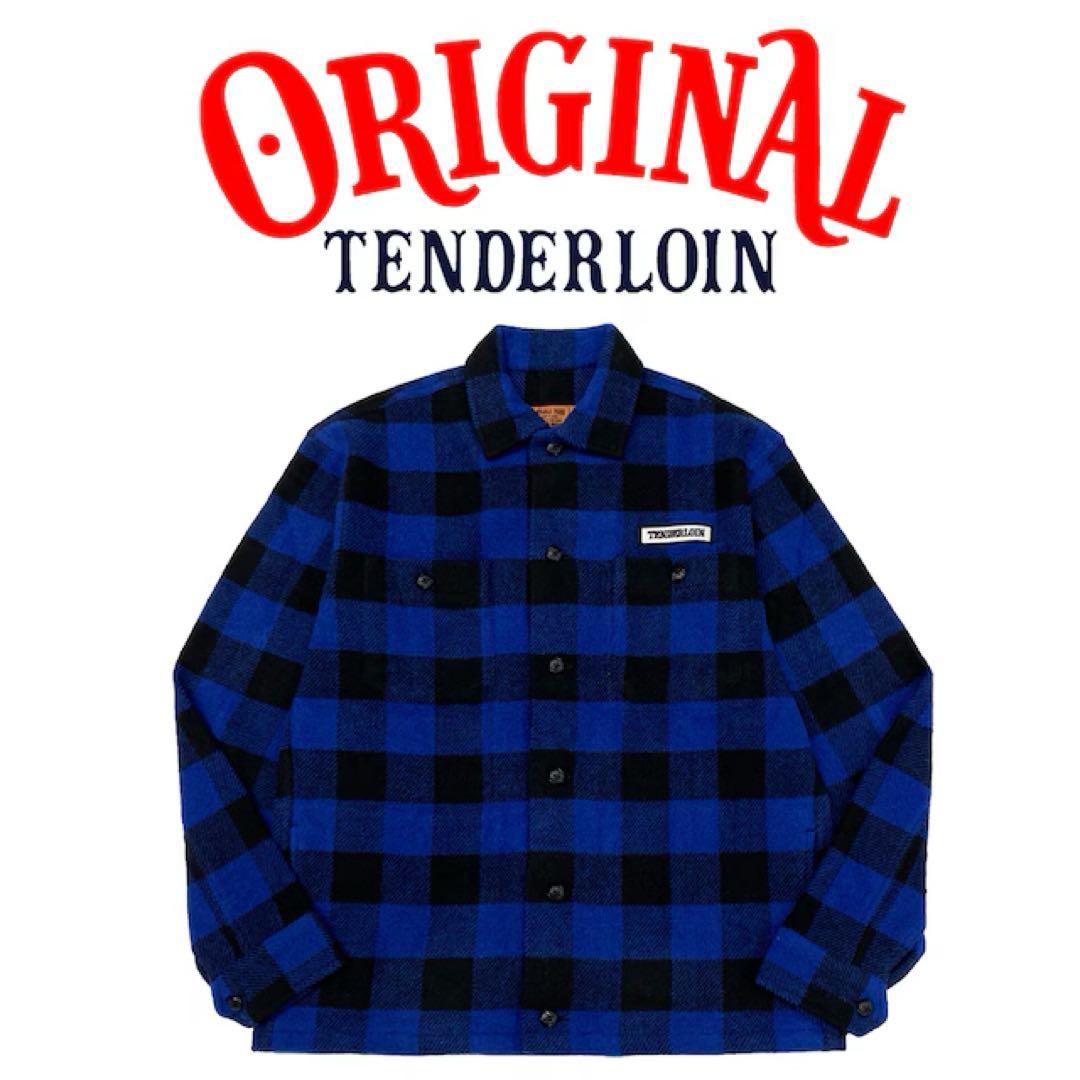 ク*ネ様 TENDERLOIN 青黒チェック バッファロー 木村拓哉