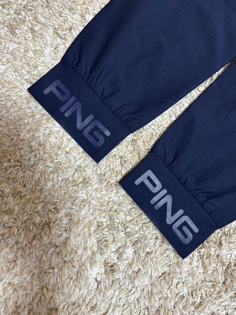 PING ジョガーパンツ S ネイビー