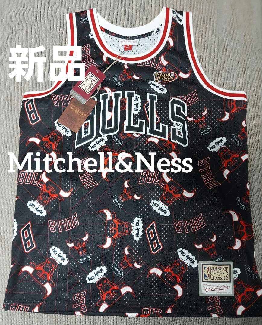新品 Mitchell&Ness ミッチェル&ネス シカゴブルズ タンクトップ
