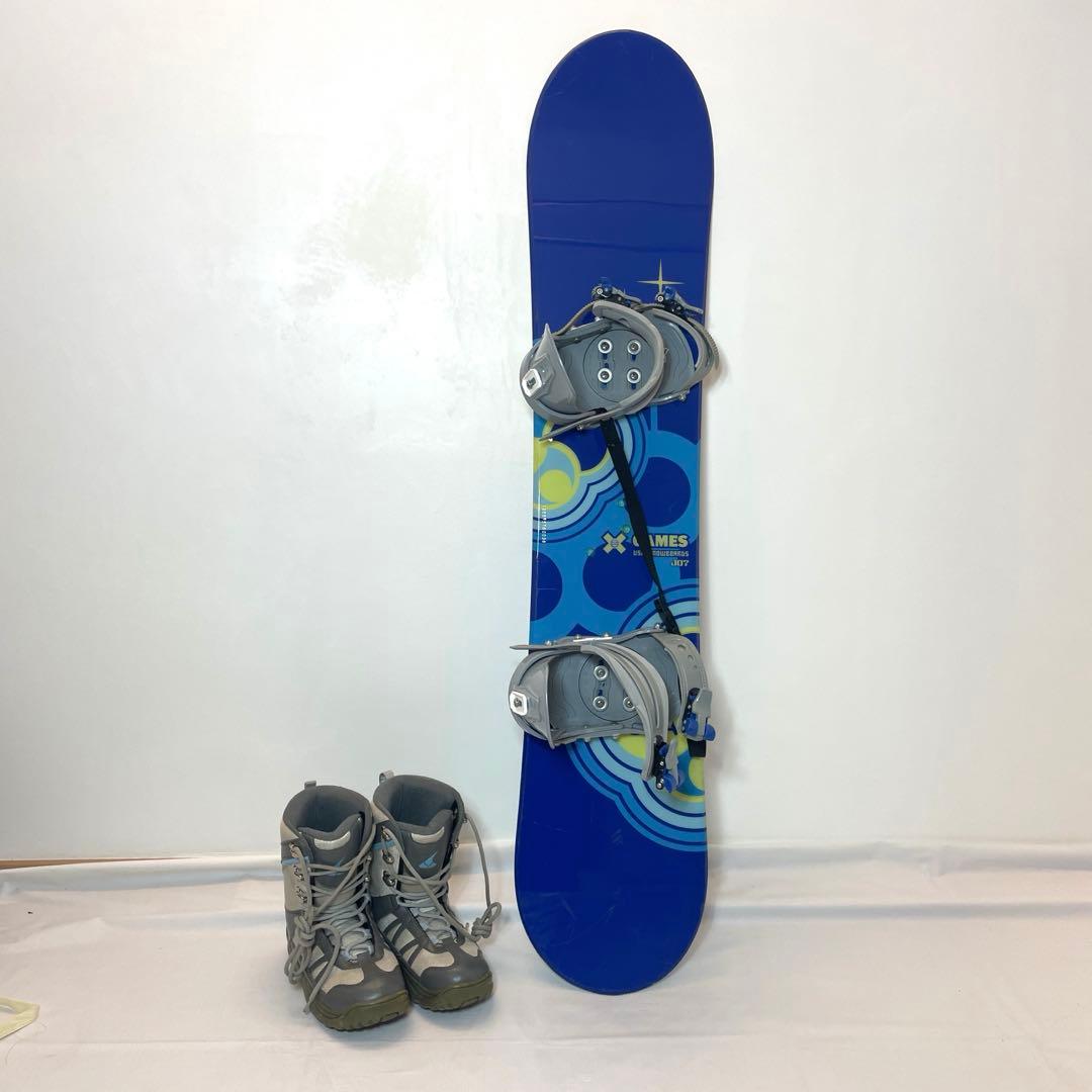 【子供用スノーボード　3点セット】 板127cm ブーツ23cm