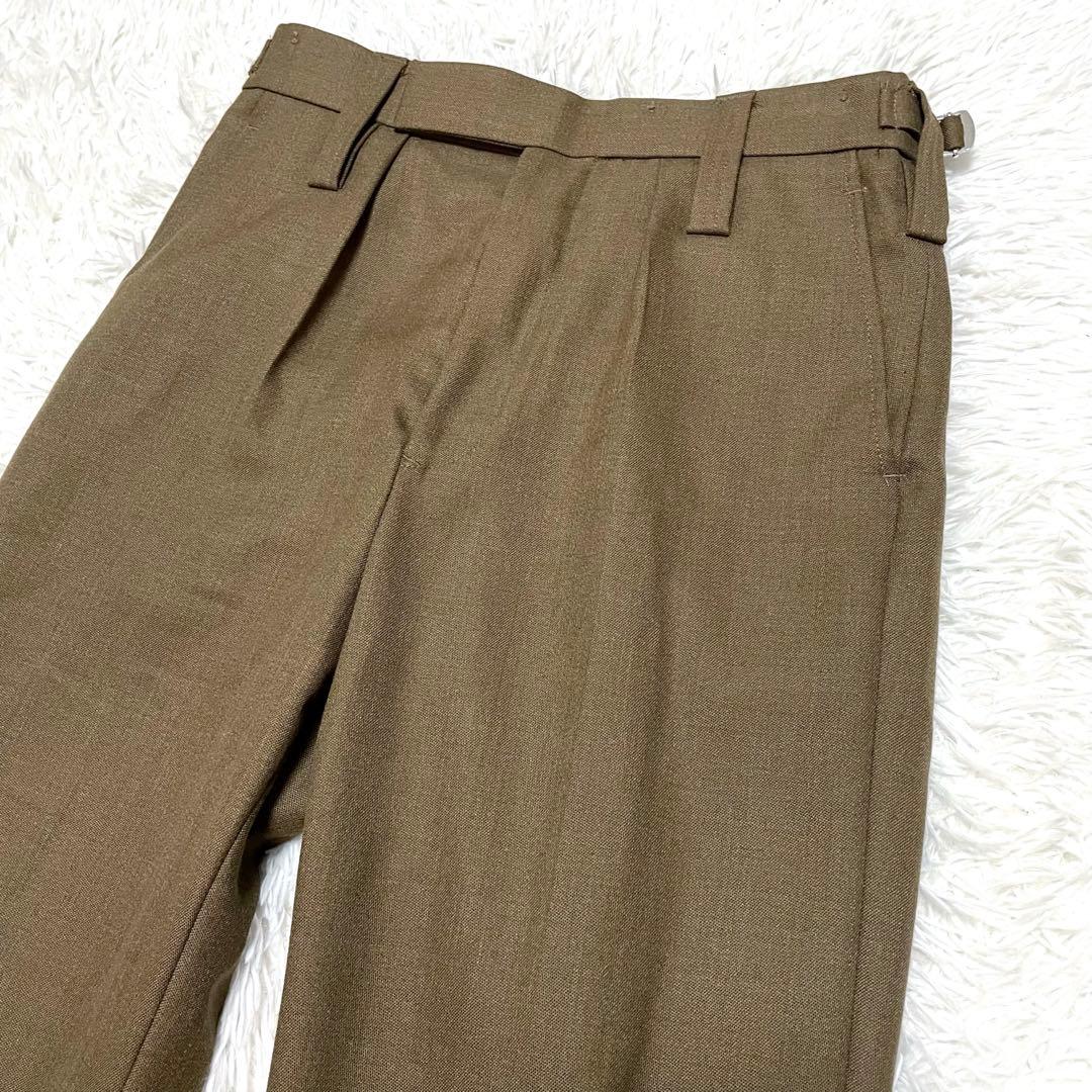 【極美品】British Army No.2 バラックドレスパンツ　ブラウン