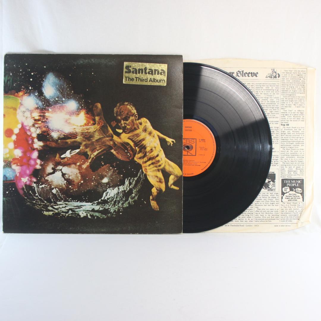 英LP Santana Santana UK盤 英国盤 Stereo サンタナ