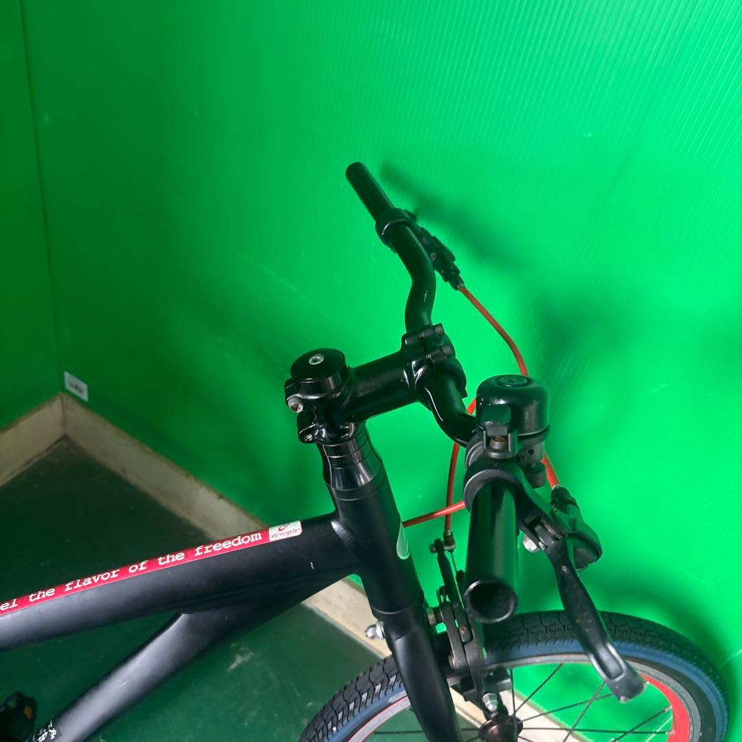 BRIDGESTONE Levena 子供用自転車 18インチ ブラック/レッド