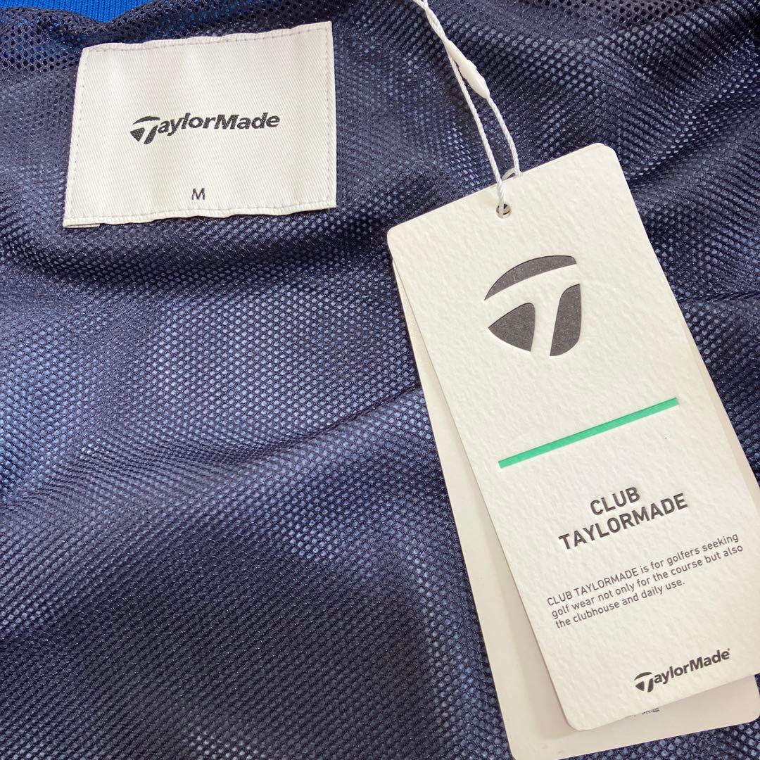 TaylorMade テーラーメイド　ジップジャケット　ブルゾン　ブルー　M