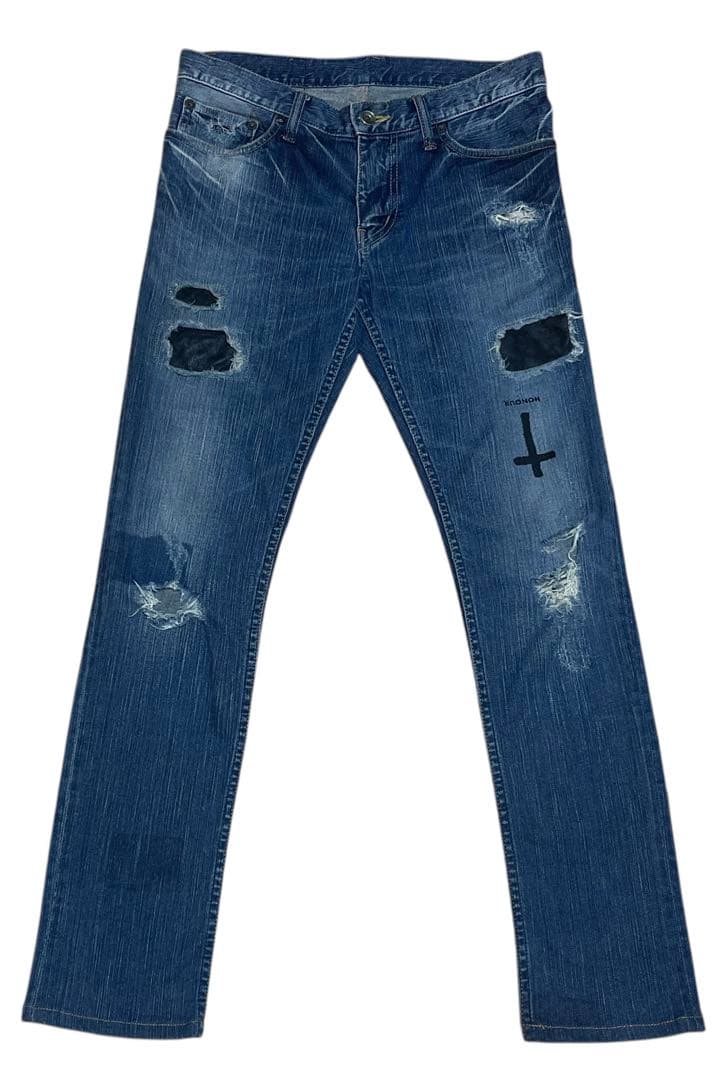 専用品 L.G.B. leather cross denim 29