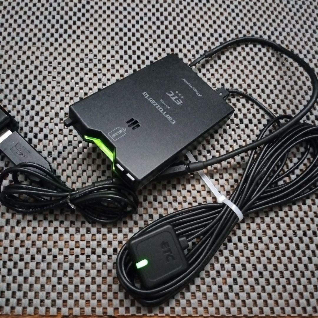 軽自動車登録ETCカロッツェリアND-ETC30 USB電源仕様 電源配線変更可