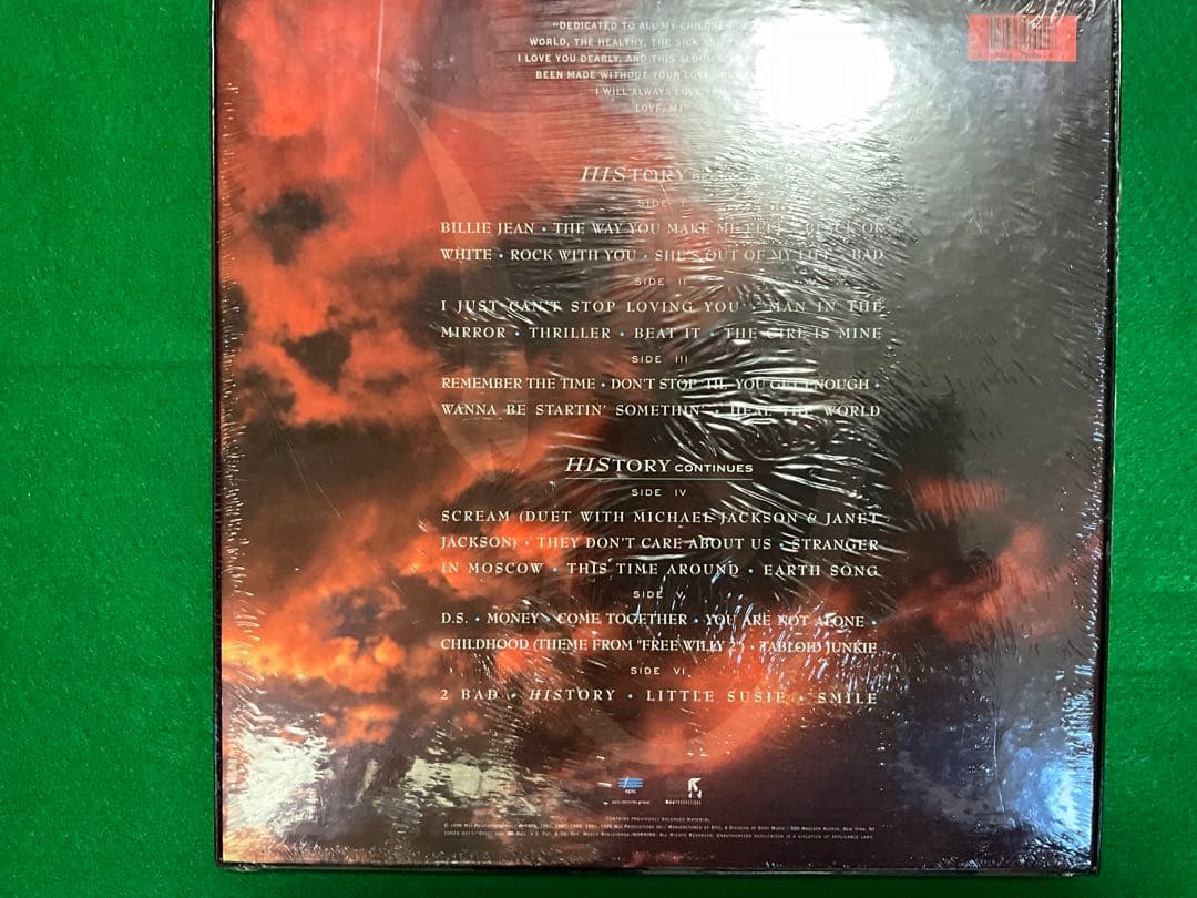 希少⭐️MICHAEL JACKSON　LPレコード　3枚組 〔新品未開封〕