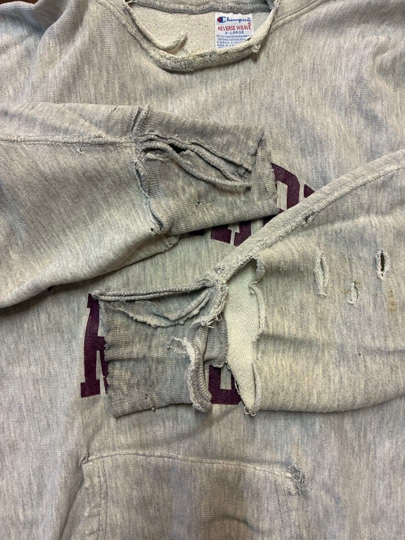 90’sChampion Reverse Weave XL ボロボロ