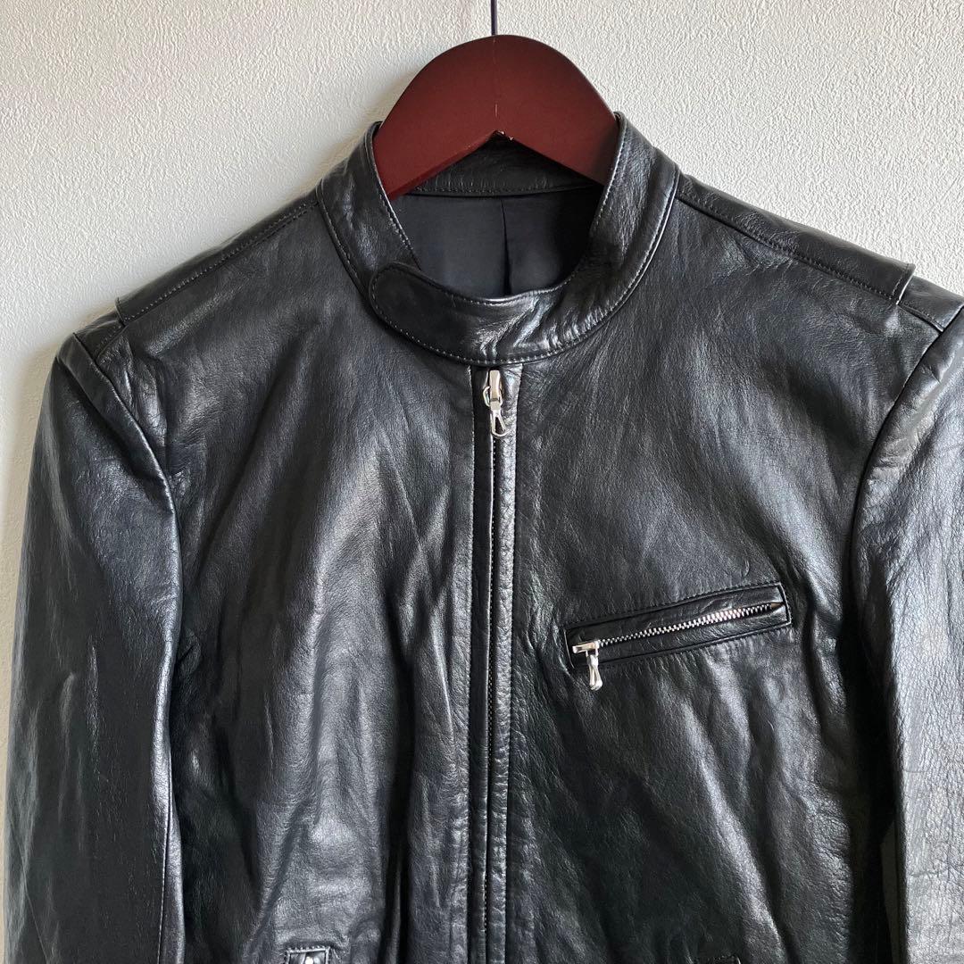 LITHIUM HOMME リチウムオム　ライダースジャケット　レザージャケット