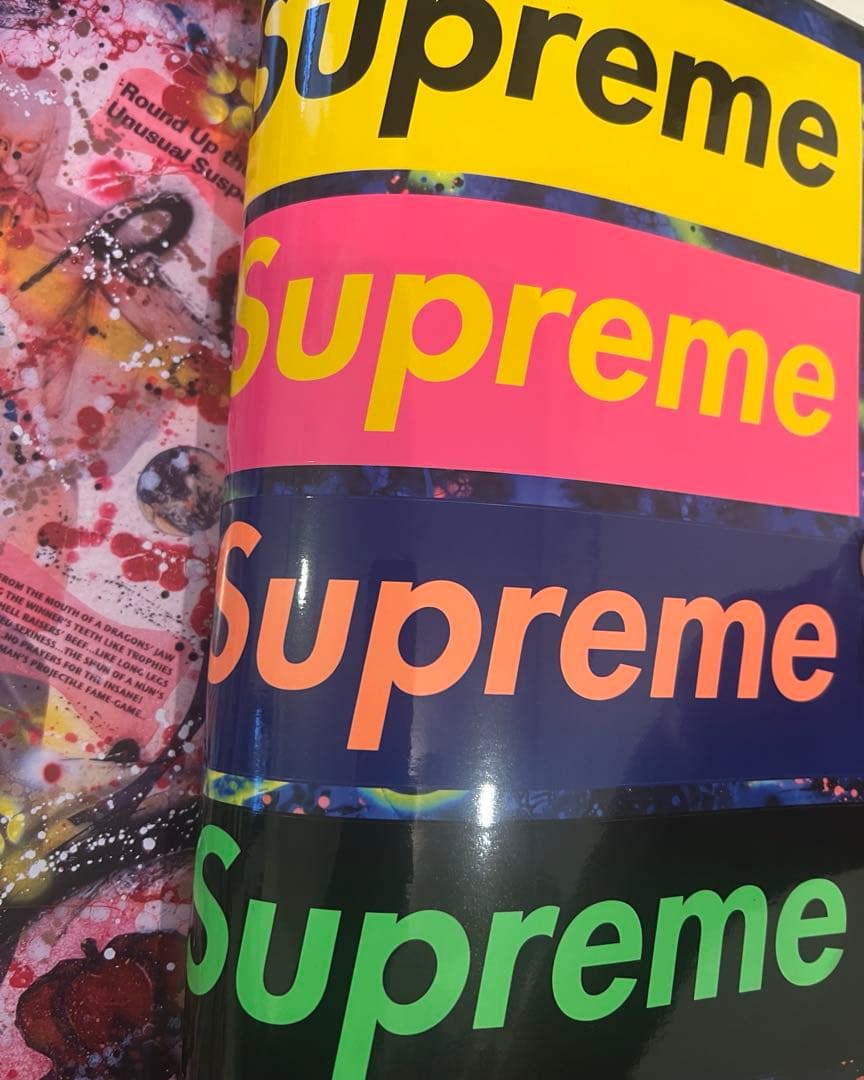 Supreame Book 本Vol.3.4.5.6 セット ステッカー付