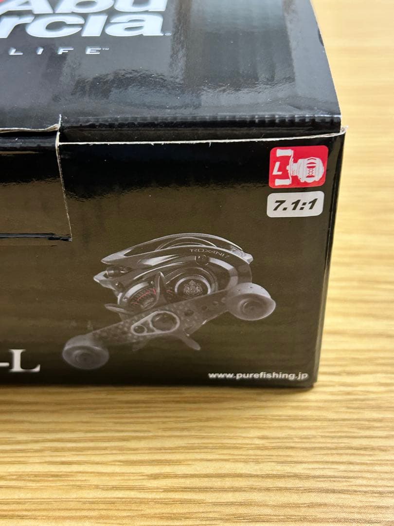 最終値下げ！アブガルシア！ロキサーニ7。左巻き。付属品完備。名機