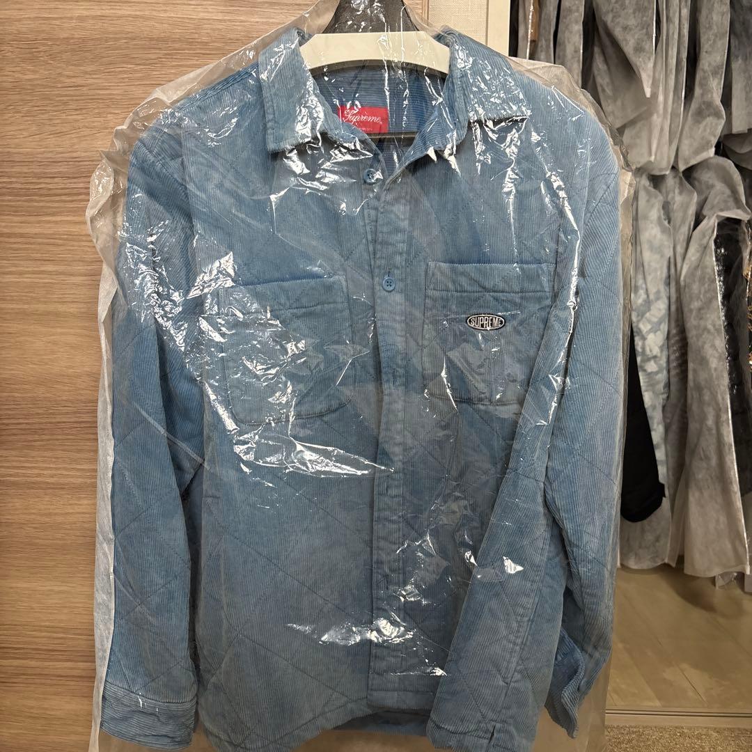 美品Quilted Corduroy Shirt