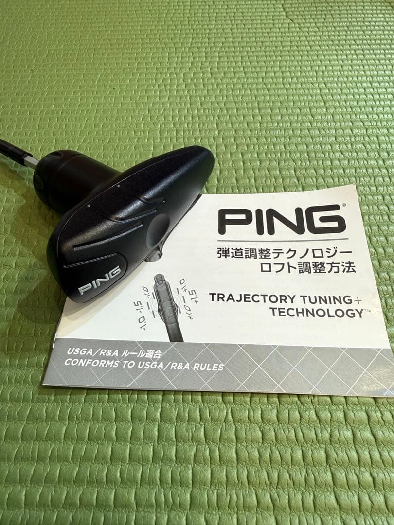 【新品同様品】PING LST 9度　ヘッド単品　 ヘッドカバー+レンチ付き