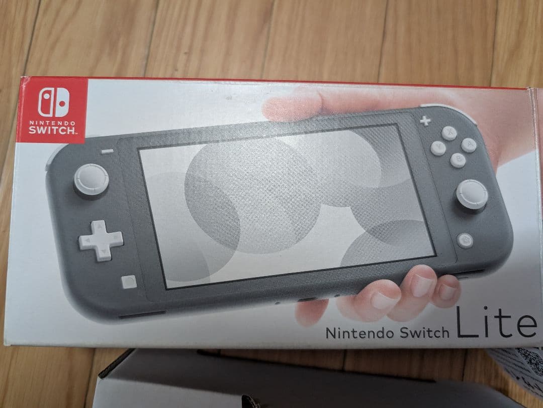 Nintendo Switch Lite グレー本体※ジャンク+ コントローラー