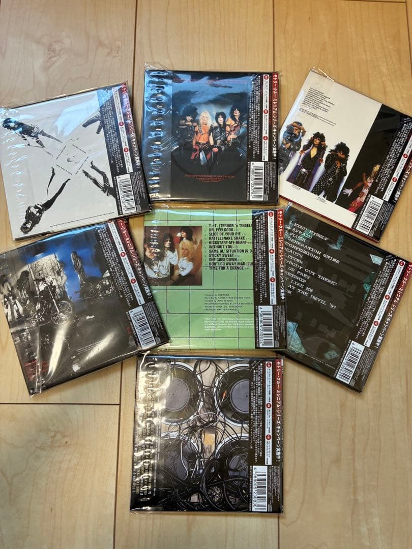 Mötley Crüe モトリークルー CD 7枚セット