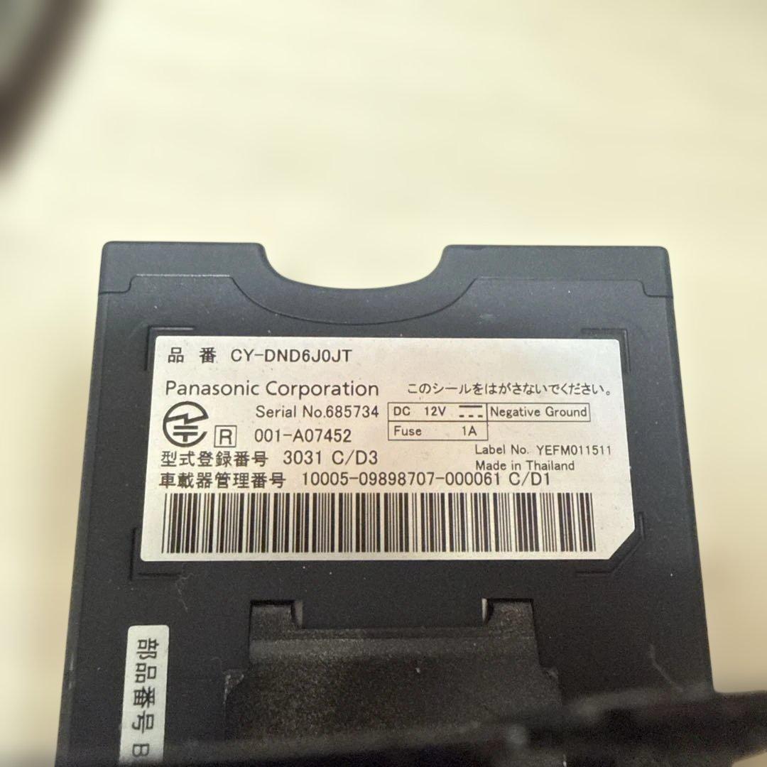 Panasonic ETC 2.0 CY-DND6J0JT 配線一式