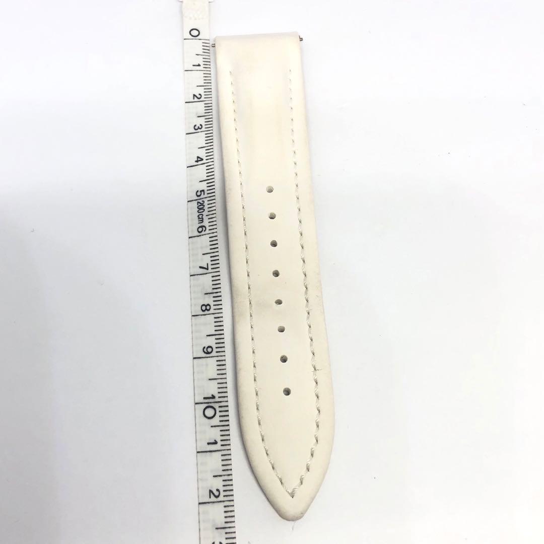 ジェイコブ JACOB&Co 40mm専用 白 ラバーベルト バンド バックル