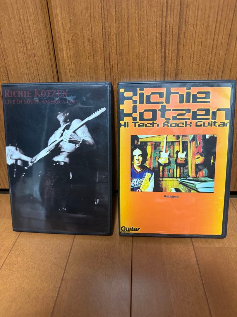【超豪華】リッチー・コッツェン セット (教則DVD/TシャツL/ニット帽/YG