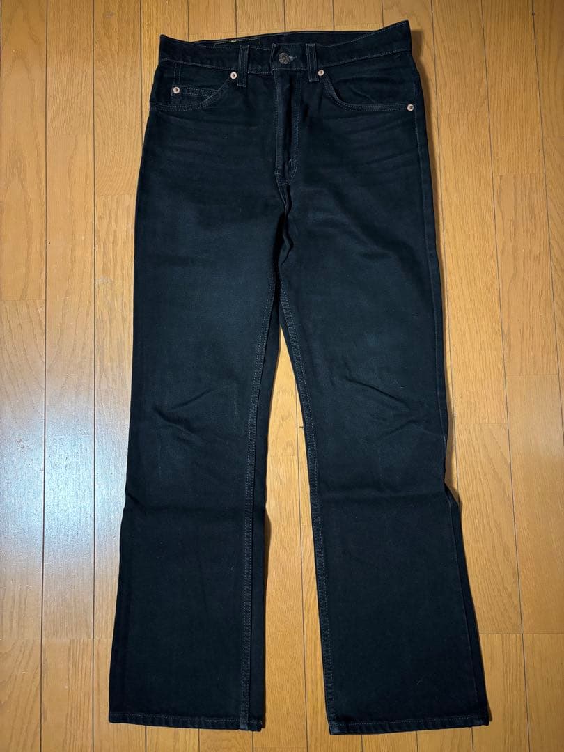 ひ*ー様 Levi's 517 ブラックデニム W31 L30