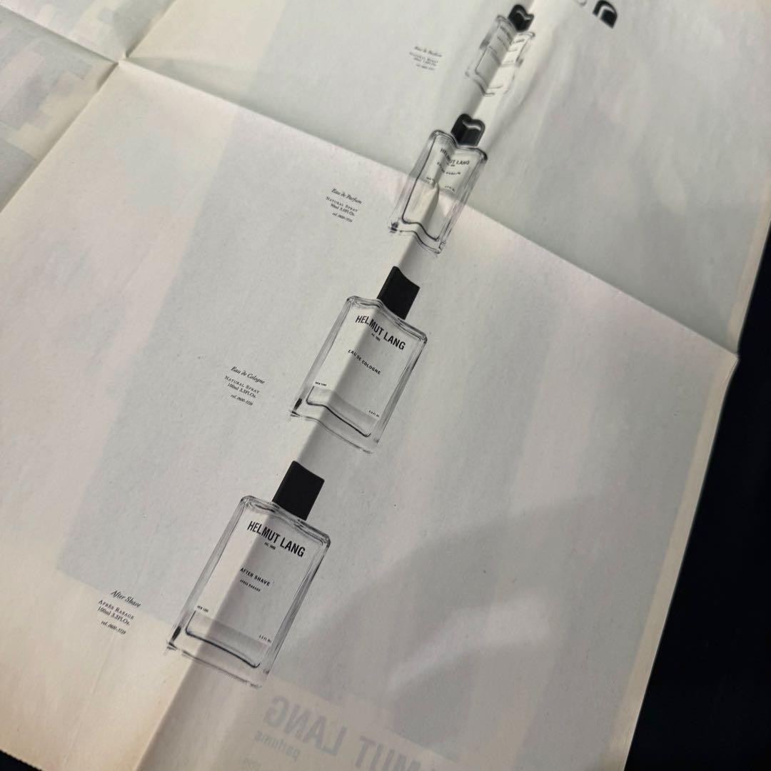 2000年発行 HELMUT LANG アート新聞 ジェニー・ホルツァー 香水
