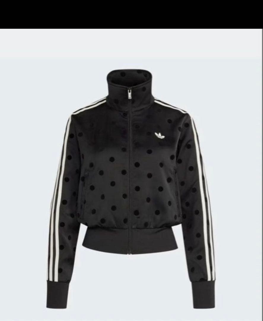 adidas ドット柄 ジップアップジャケット 2XL
