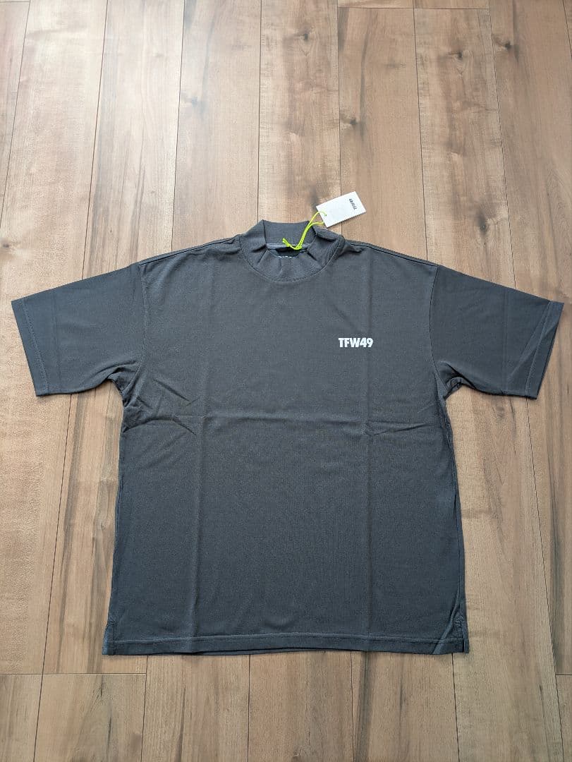 【新品】TFW49／メンズ ゴルフ ハーフ モックネック Tシャツ