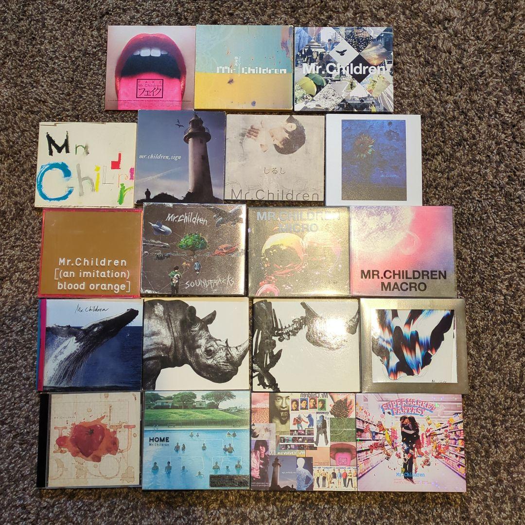 Mr.Children CDアルバム・シングル 19枚セット まとめ売り