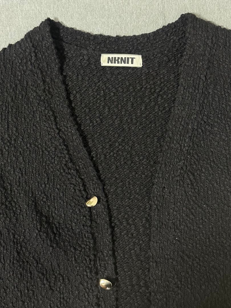 nknit V-neck KNIT vest ニットベスト