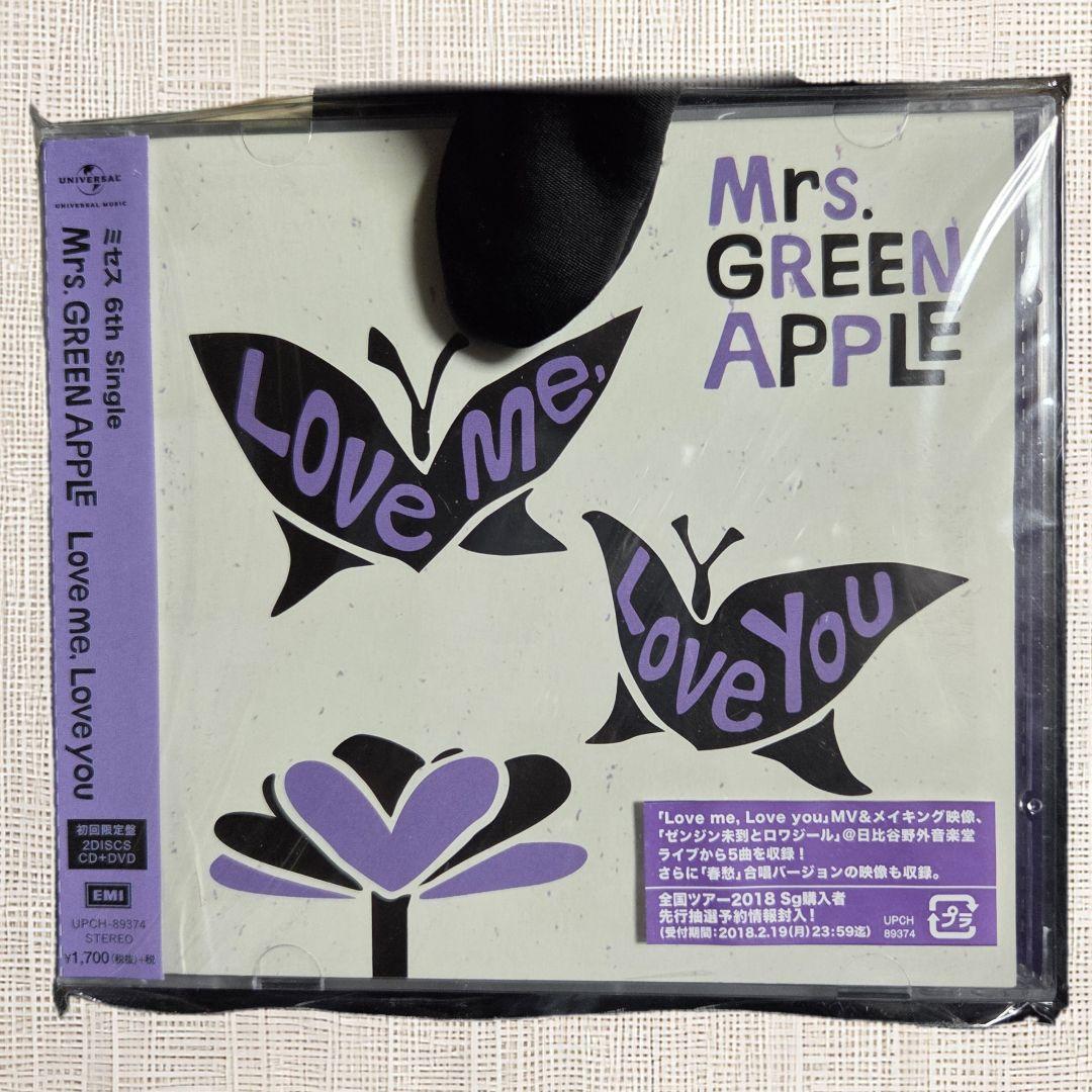 【未開封CD（初回限定盤）】Mrs.GREEN APPLE Love Me