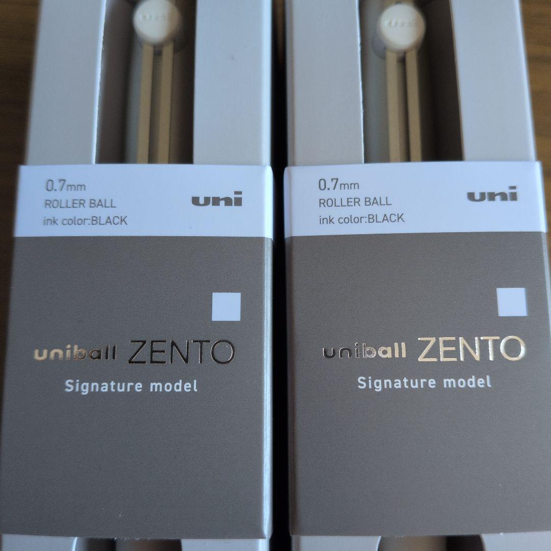 uniball ZENTO ユニボールゼント シグニチャーモデル 0.7 2本