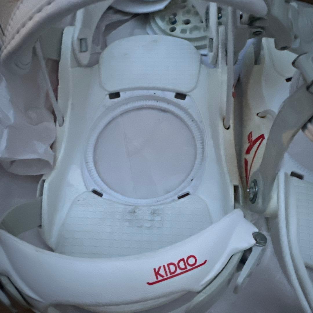 最終値下げ！KIDOO ワンタッチビンディング ホワイト