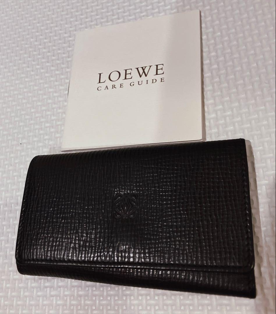 LOEWE ロエベ 6連 キーケース アマソナ アナグラム レザー