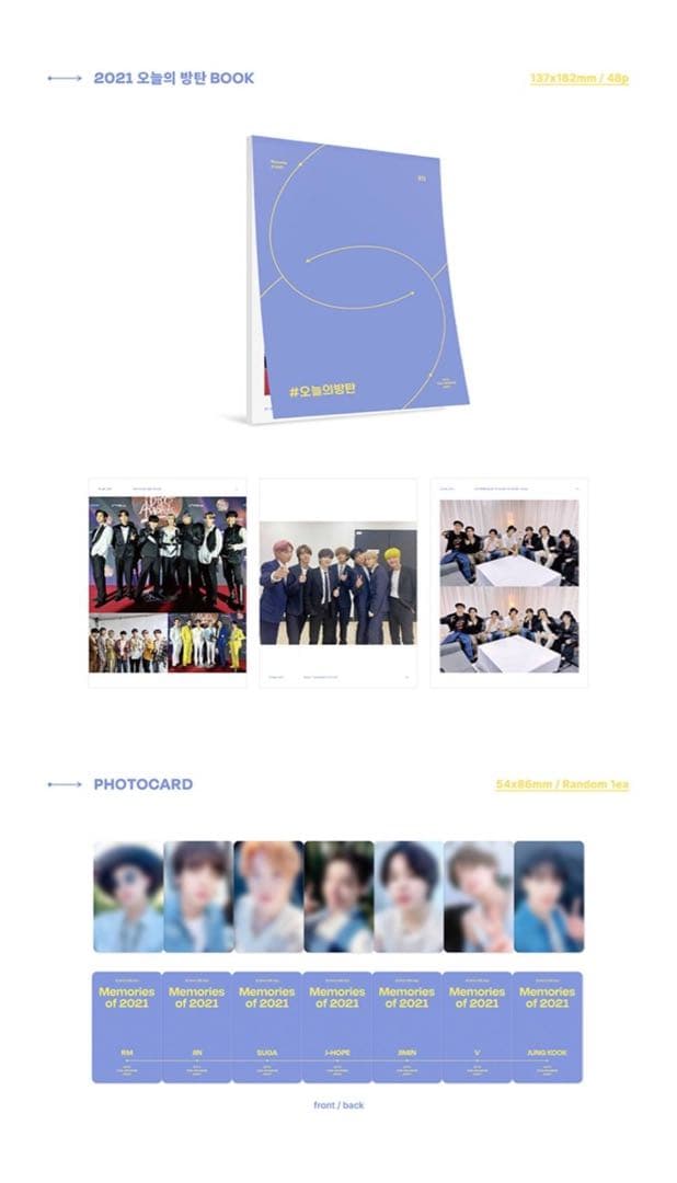 ②未開封 日本語字幕入り BTS MEMORIES OF 2021 DVD