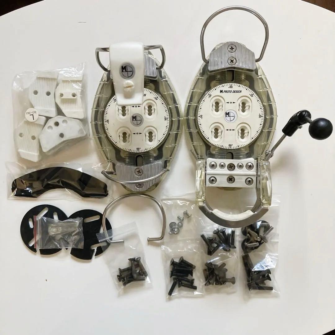 M−プロトデザイン アルペン スノーボード ステップイン バイン