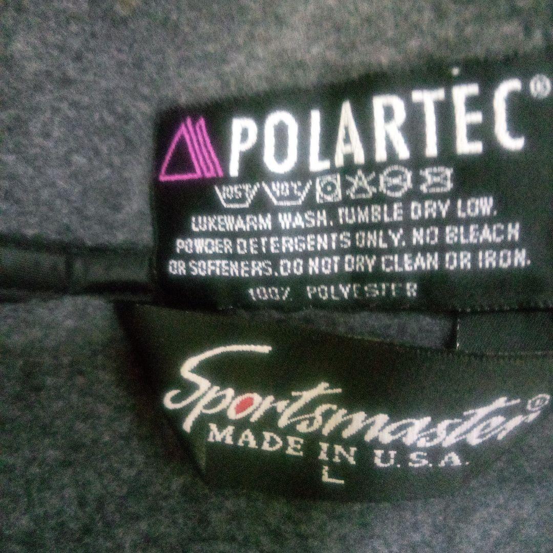 希少 Polartec フリース　男性用プルオーバー/Sports Master
