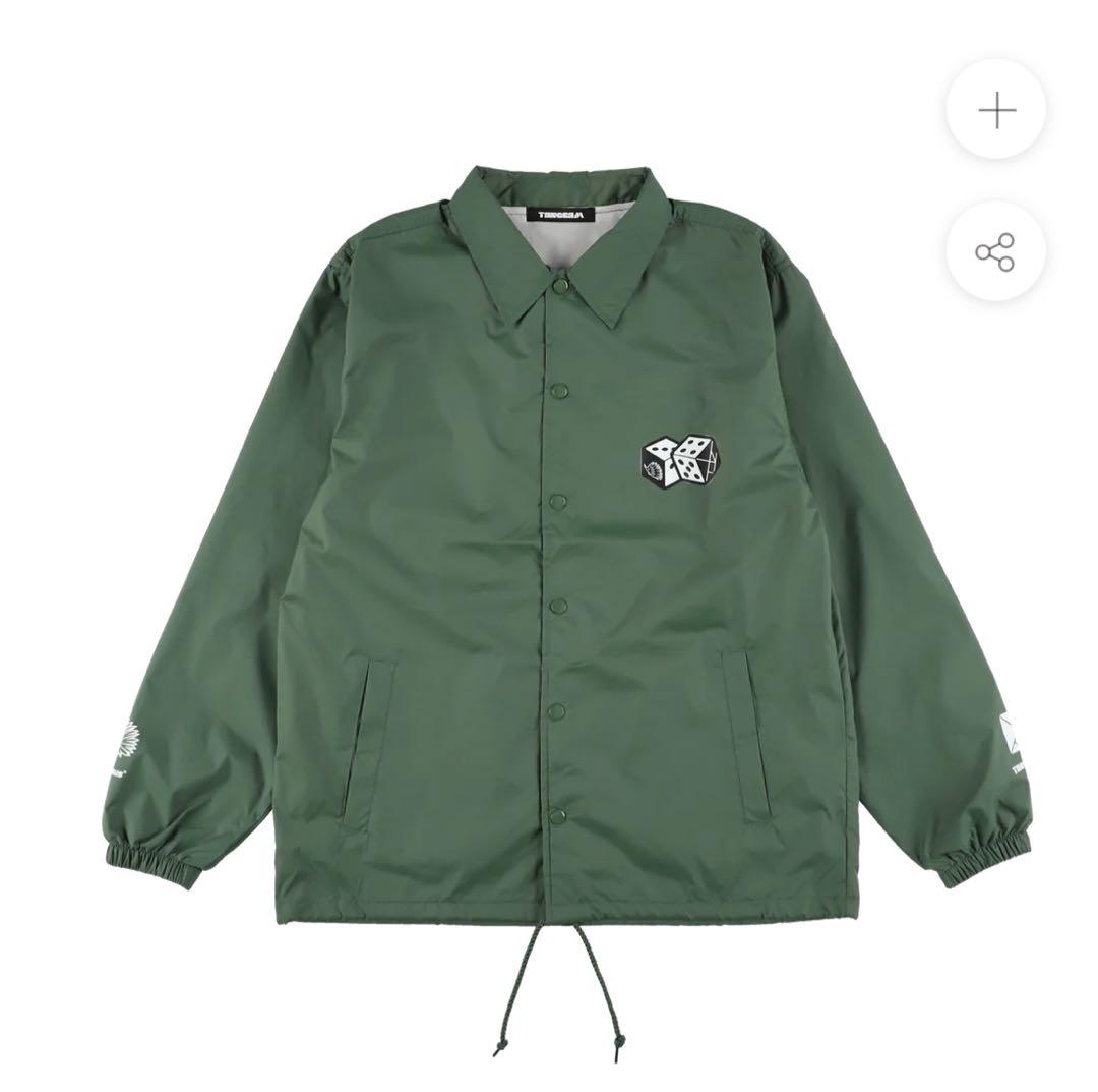 CLUBHAUS × TANGRAM DICE COACH JACKET