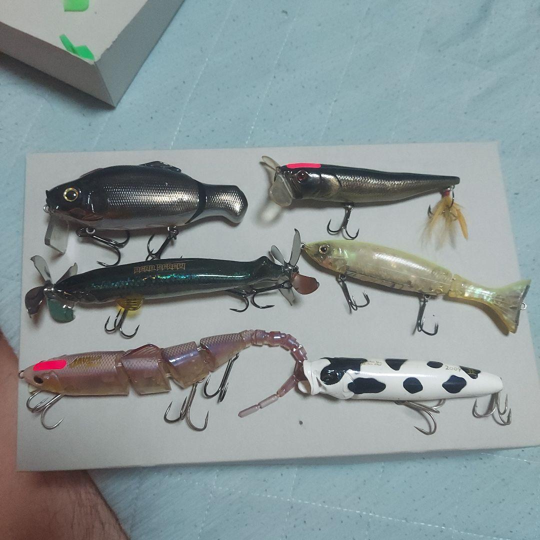 バス釣りちょいでかルアーガンクラフトデプスメガバスイマカツフィッシュアローセット